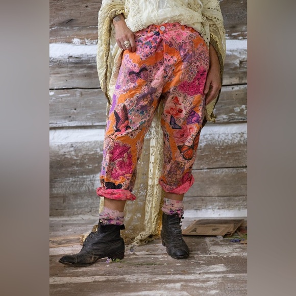 Magnolia Pearl Pants - Magnolia Pearl Quilt Nature Love Miner Pants